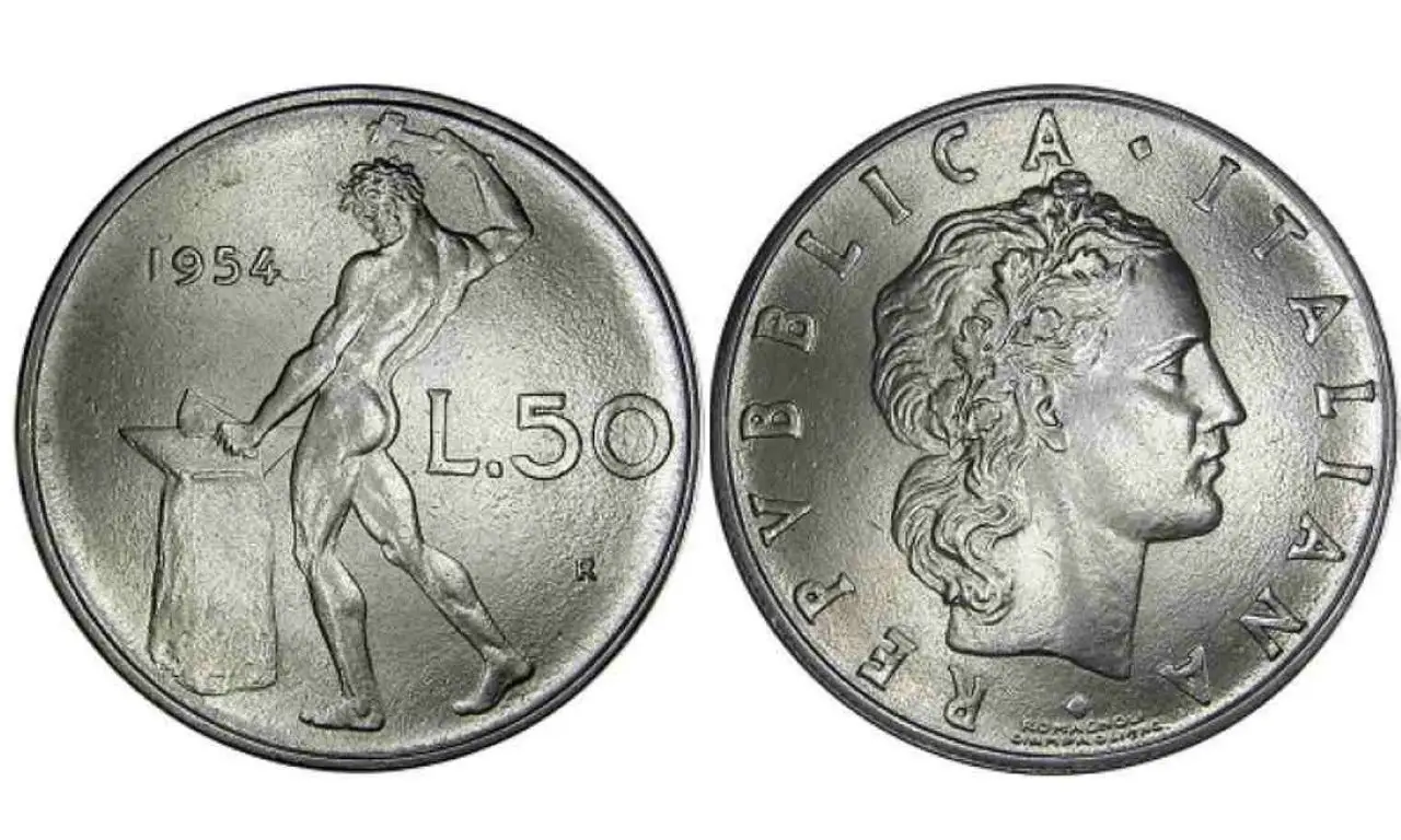 Le 50 lire con errori di conio: ecco quanto valgono oggi